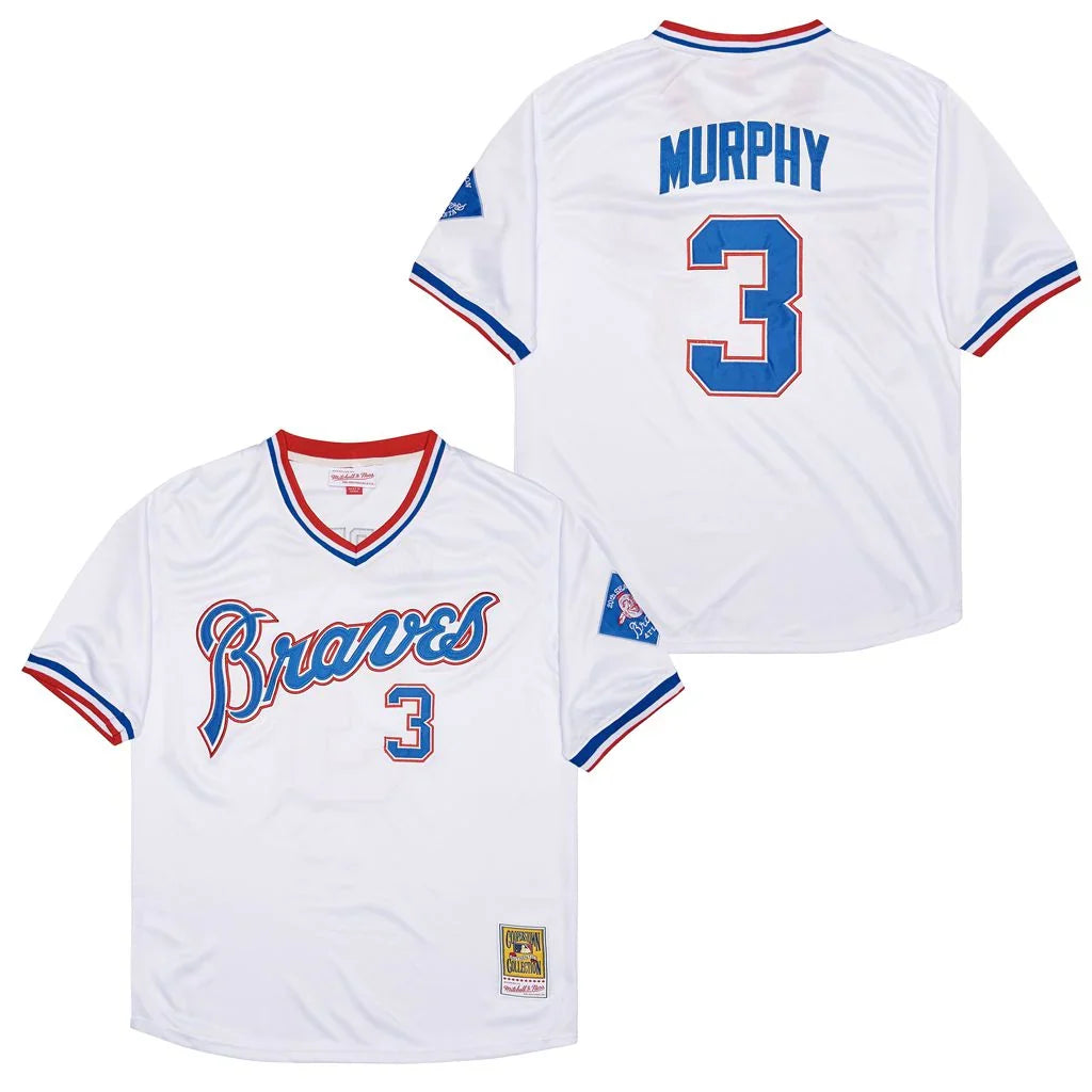 Dale Murphy Atlanta Braves Jersey Mitchell & Ness product image 1, provided for visual reference and product detail review
