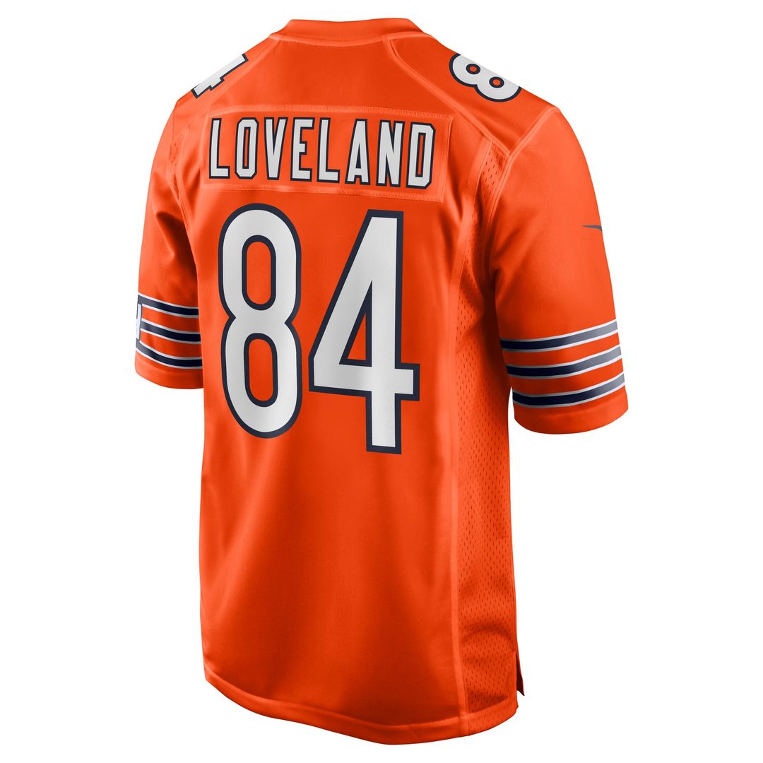 Men's Chicago Bears Colston Loveland Nike Navy Team Game product image 9
