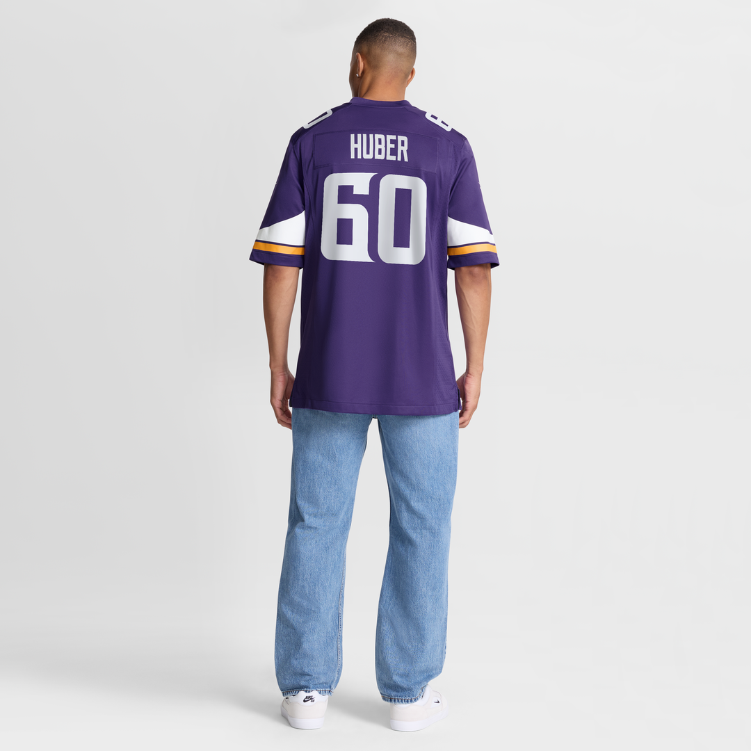 Men's Minnesota Vikings Joe Huber Nike Purple Team Game product image 8