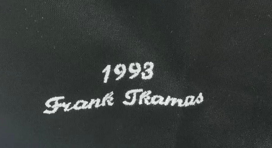 Frank Thomas Chicago White Sox Jersey Nike Black product image 3, provided for visual reference and product detail review
