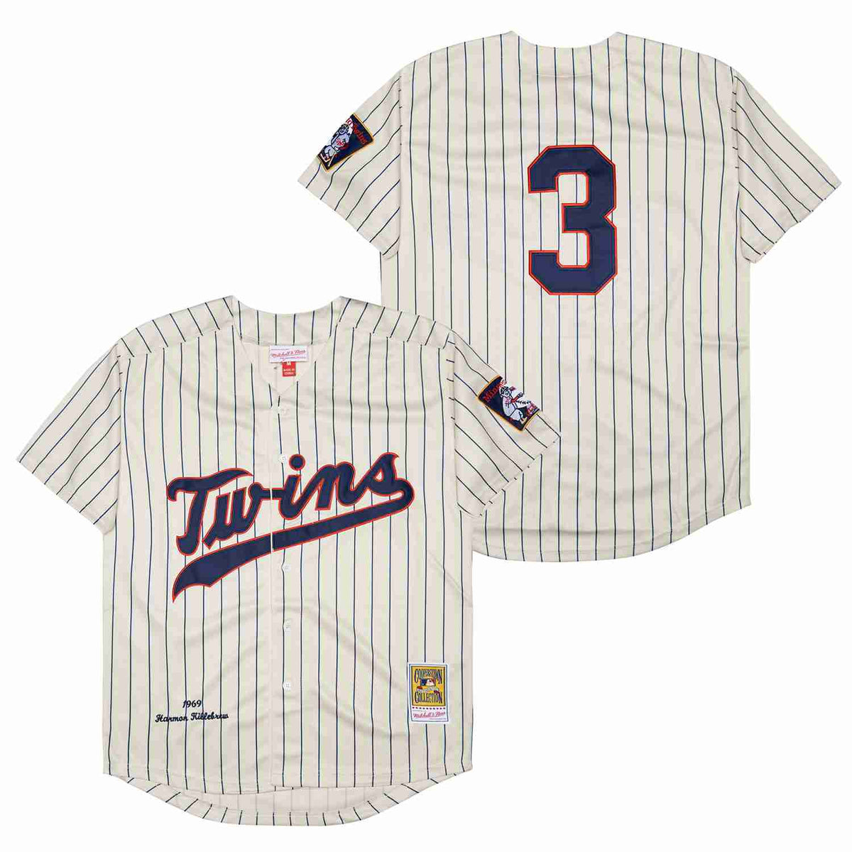 Harmon Killebrew Minnesota Twins Jersey Mitchell & Ness product image 1, provided for visual reference and product detail