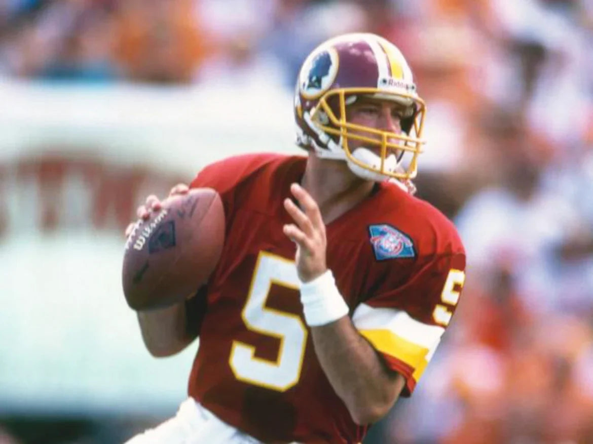 Heath Shuler 1994 Washington Redskins Commanders Official NFL Mitchell & Ness Jersey product image 4, provided for visual