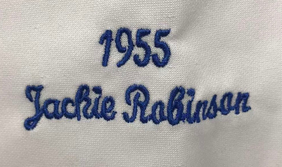 Jackie Robinson Brooklyn Dodgers Jersey Mitchell & Ness product image 5, provided for visual reference and product detail
