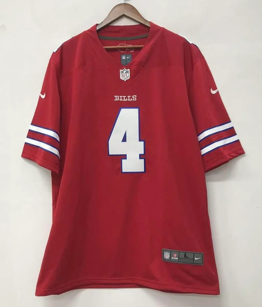 James Cook Buffalo Bills NFL Nike Jersey red Nike product image 2, provided for visual reference and product detail review