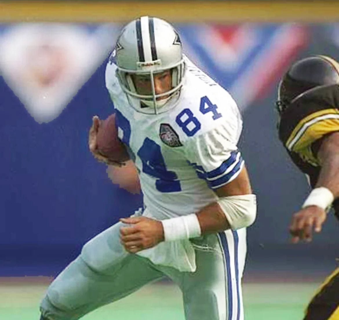 Jay Novacek Dallas Cowboys 1994 Official NFL Jersey white Mitchell & Ness product image 3, provided for visual reference and