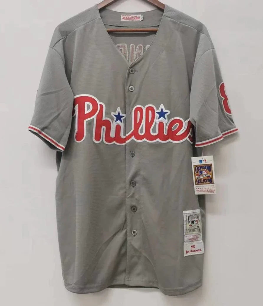 Jim Eisenreich Philadelphia Phillies 1993 World Series Jersey product image 2, provided for visual reference and product