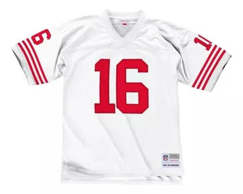 Joe Montana San Francisco 49ers official Jersey Mitchell & Ness White product image 2, provided for visual reference and