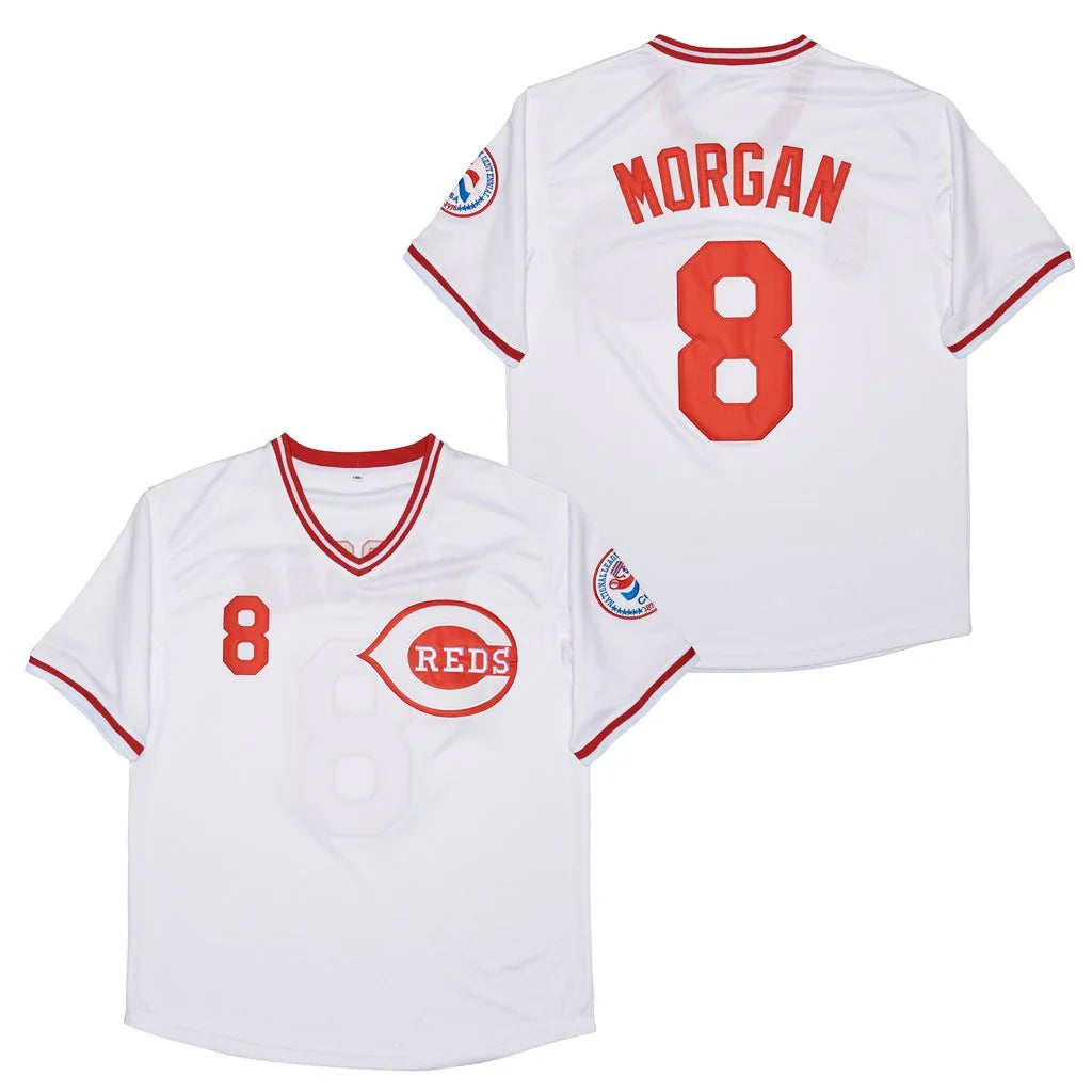 Joe Morgan Cincinnati Reds Jersey Mitchell & Ness product image 1, provided for visual reference and product detail review