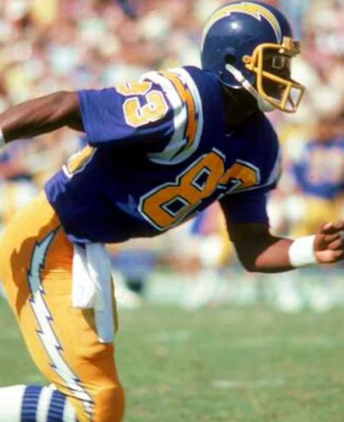 John Jefferson San Diego Chargers NFL Mitchell & Ness Jersey product image 3, provided for visual reference and product