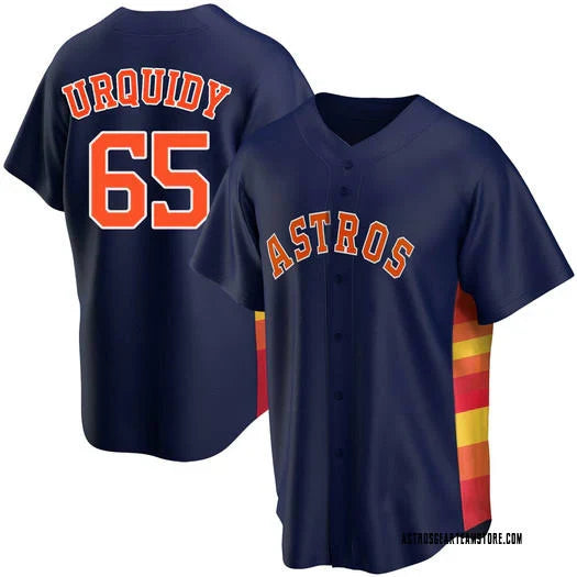 Jose Urquidy Houston Astros Jersey Nike Blue product image 1, provided for visual reference and product detail review