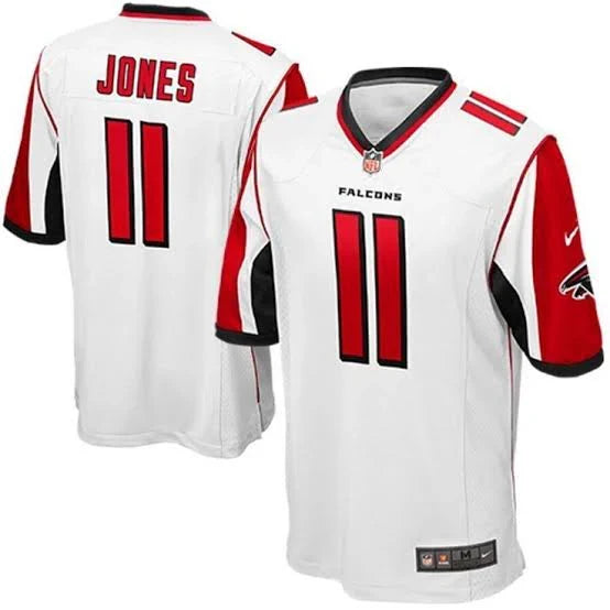 Julio Jones Atlanta Falcons NFL NIKE Jersey white product image 1, provided for visual reference and product detail review