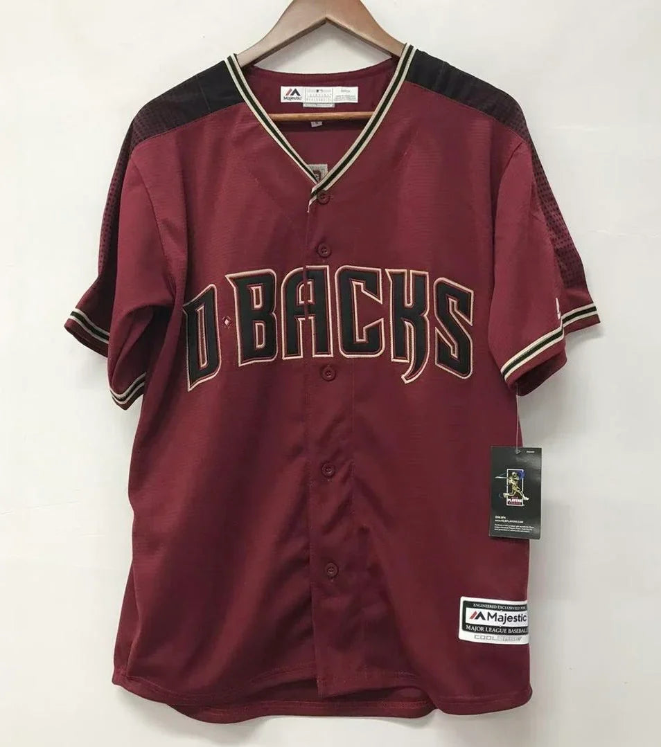 Ketel Marte Arizona Diamondbacks Official MLB Majestic Jersey product image 2, provided for visual reference and product