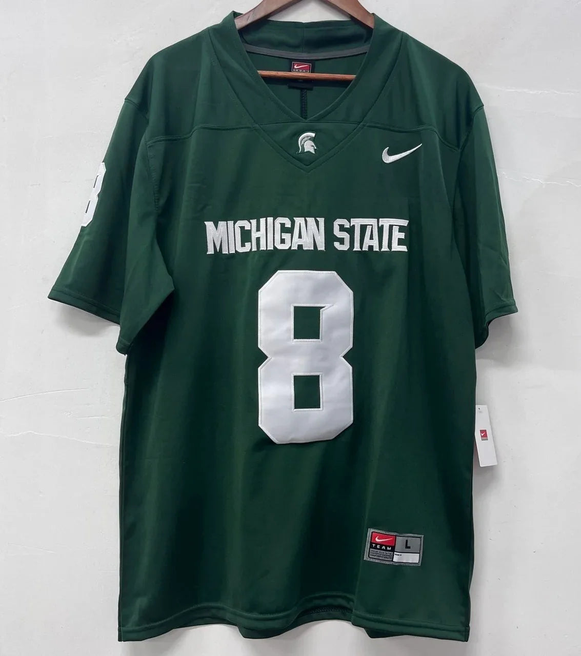 Kirk Cousins Michigan State Jersey Nike product image 2, provided for visual reference and product detail review