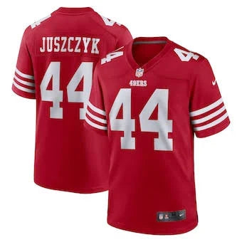 Kyle Jusczcyk San Francisco 49ers Official NFL Nike Jersey Classic red product image 1, provided for visual reference and
