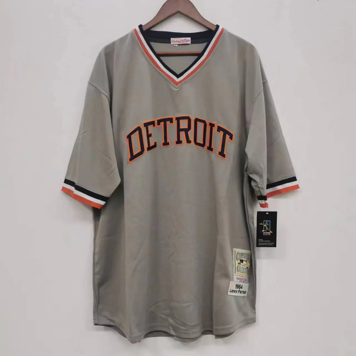 Lance Parrish Detroit Tigers Jersey product image 3, provided for visual reference and product detail review