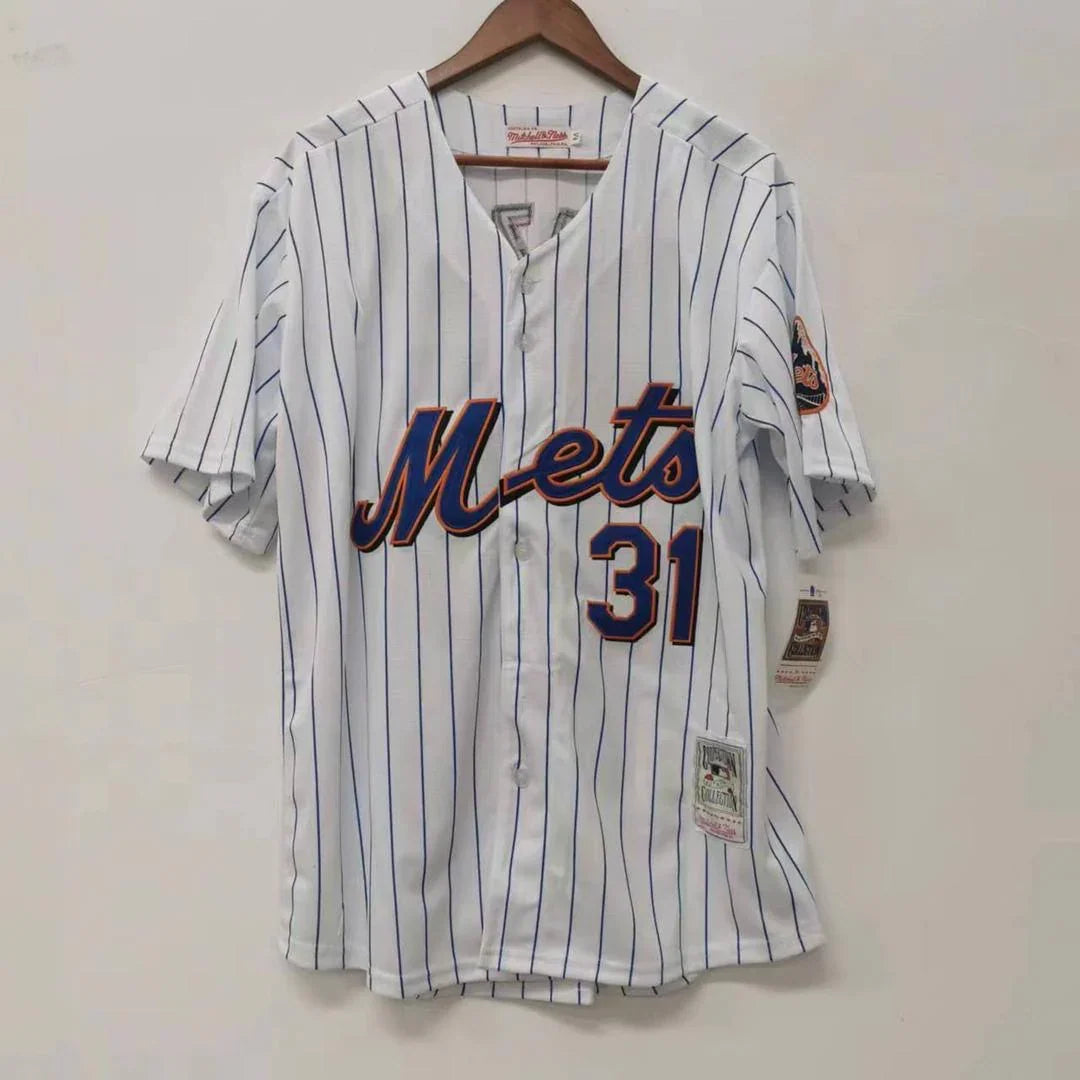 Mike Piazza New York Mets Jersey Mitchell & Ness product image 2, provided for visual reference and product detail review