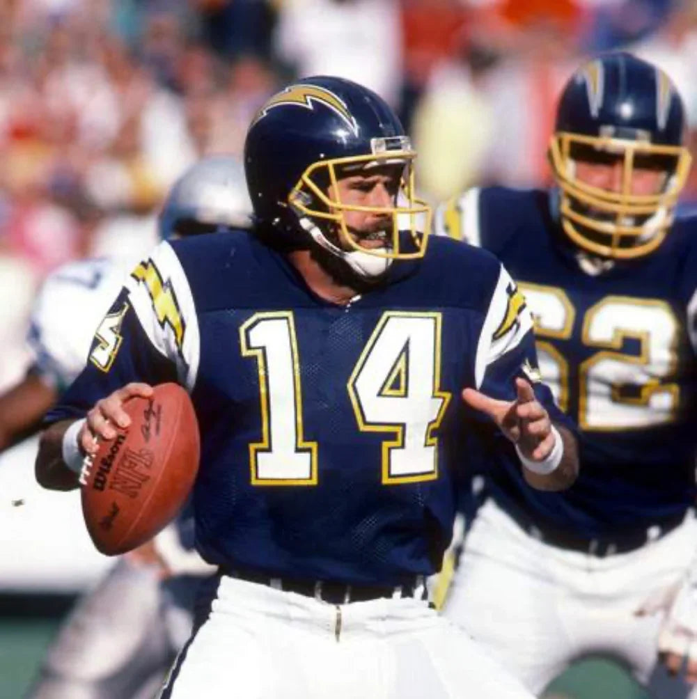Any name & Number San Diego Chargers 1980’s NFL Mitchell & Ness Jersey product image 3, provided for visual reference and