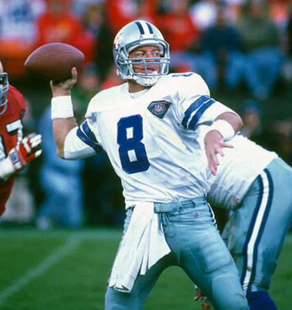 Any name & Number Dallas Cowboys 1994 NFL Mitchell & Ness Jersey product image 4, provided for visual reference and product