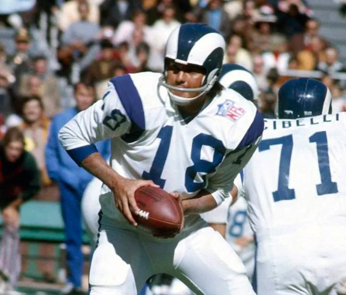 Any name & Number Los Angeles Rams 1969 NFL Mitchell & Ness jersey product image 4, provided for visual reference and