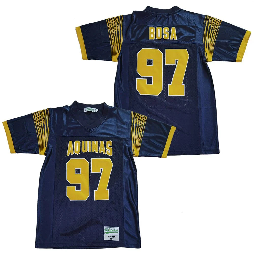 Nick Bosa Thomas Aquinas Fort Lauderdale High School Jersey product image 1, provided for visual reference and product