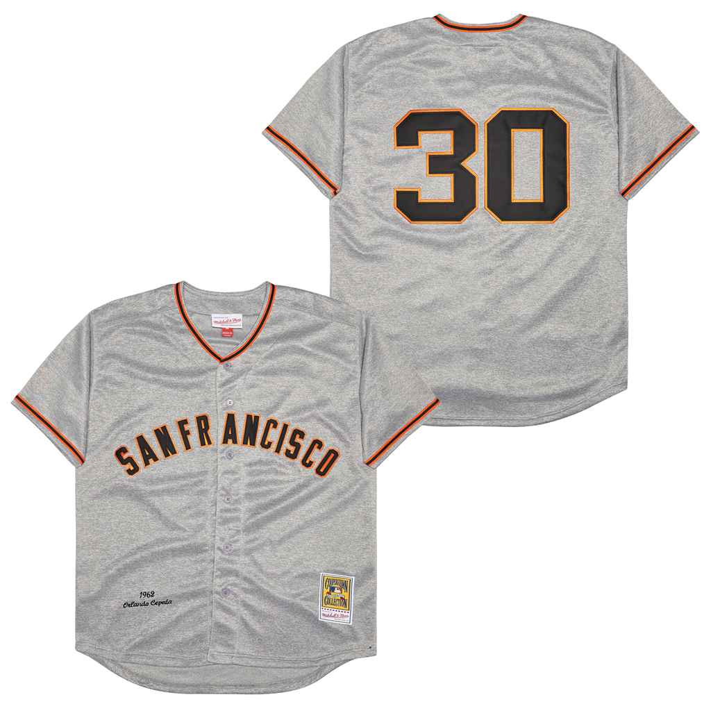 Orlando Cepeda San Francisco Giants Jersey Mitchell & Ness product image 1, provided for visual reference and product detail