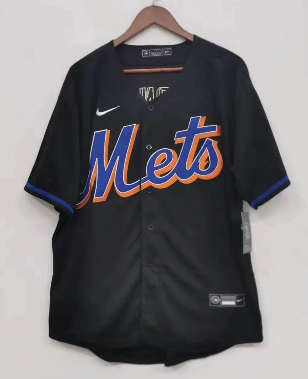 Pete Alonso New York Mets Jersey black product image 3, provided for visual reference and product detail review
