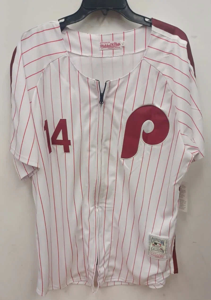 Pete Rose Philadelphia Phillies Jersey Mitchell & Ness product image 2, provided for visual reference and product detail