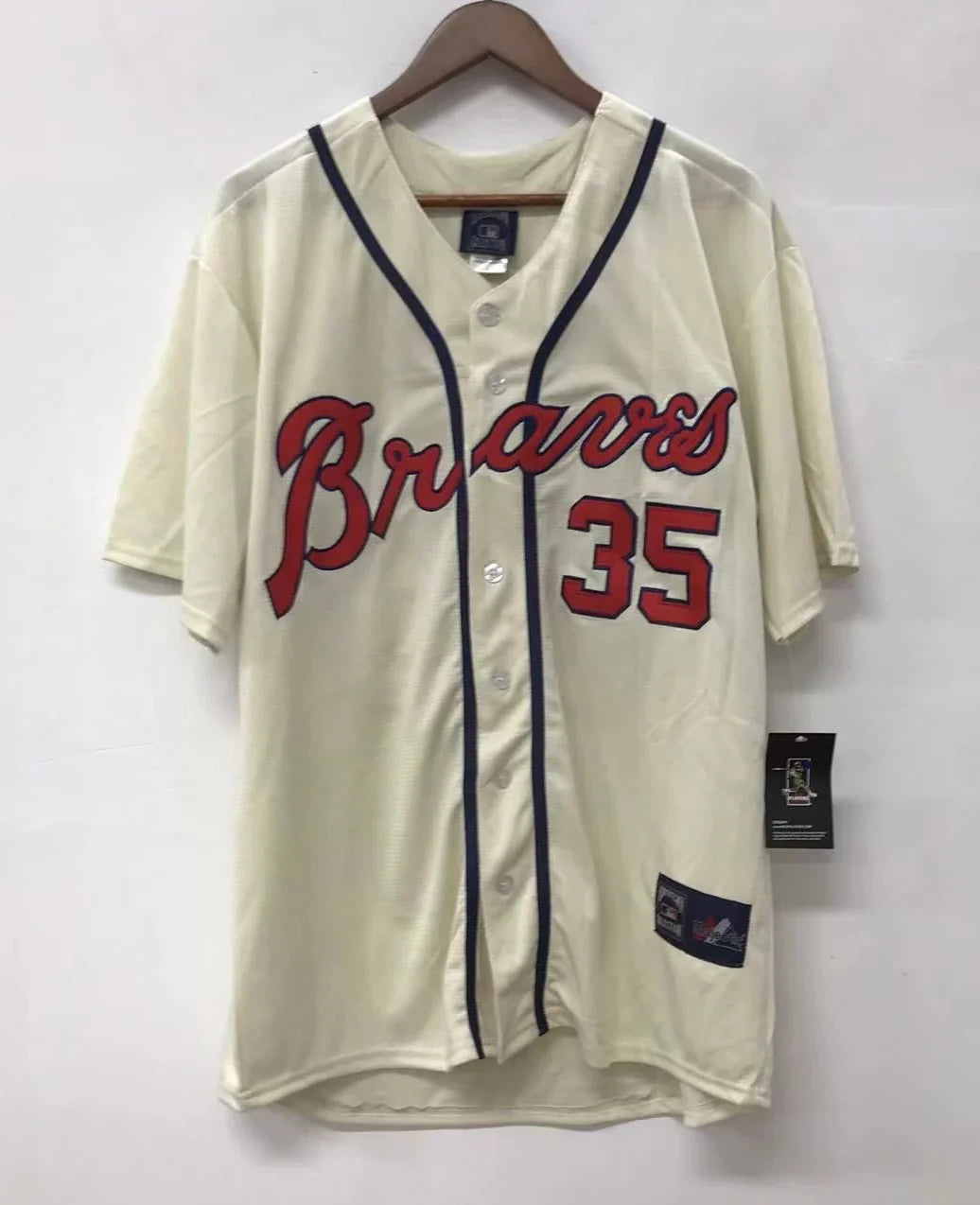 Phil Niekro Atlanta Braves 1999 Mitchell & Ness product image 3, provided for visual reference and product detail review