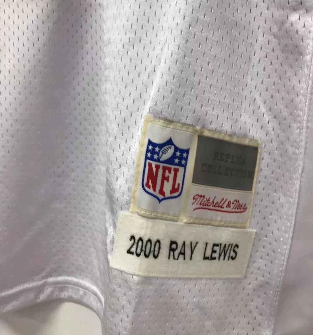 Ray Lewis Baltimore Ravens NFL Jersey white product image 3, provided for visual reference and product detail review