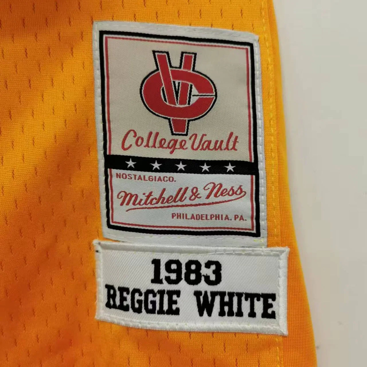 Reggie White Tennessee Volunteers jersey College Vault Mitchell & Ness product image 3, provided for visual reference and