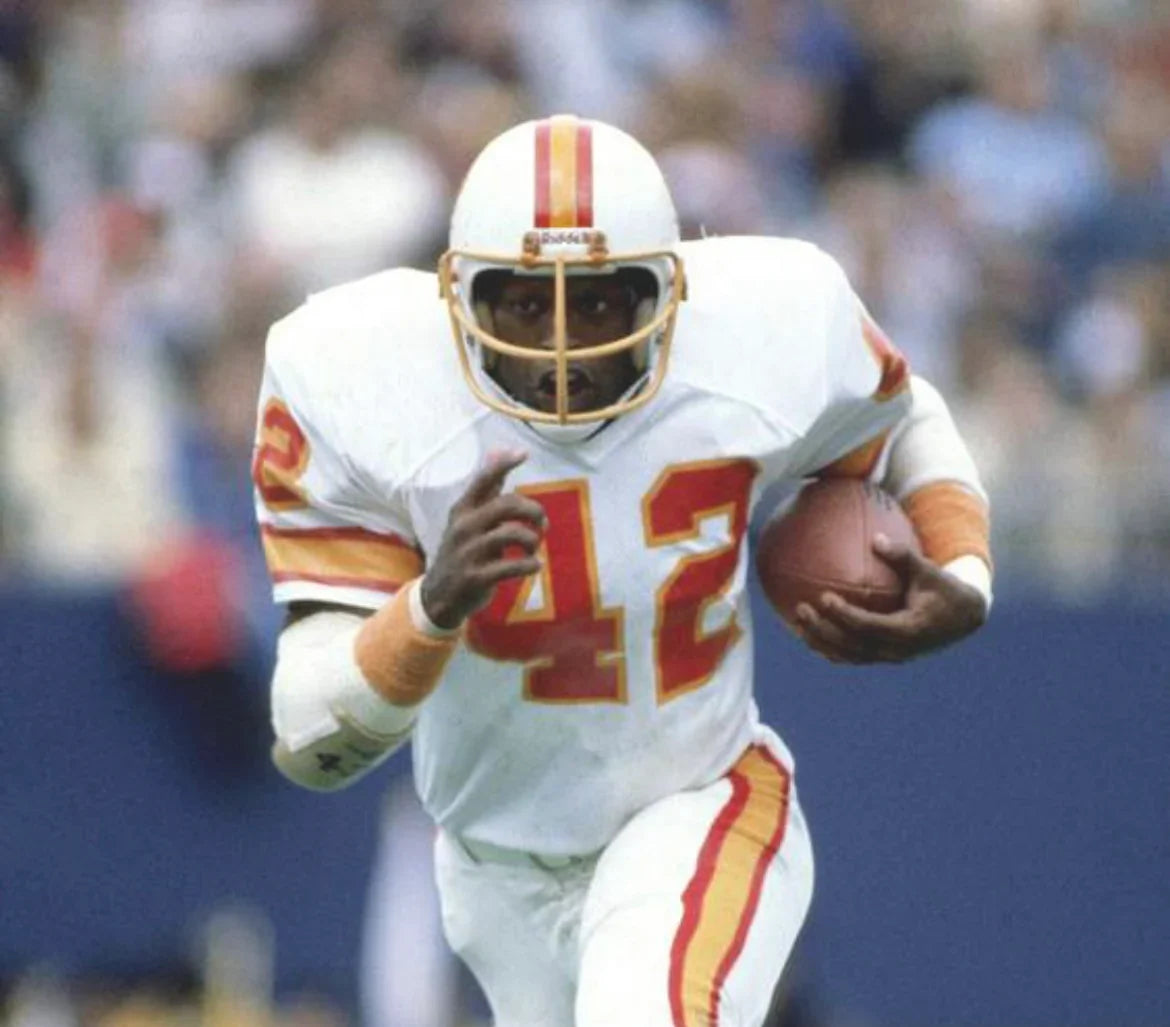 Ricky Bell Tampa Bay Buccaneers NFL Jersey Mitchell & Ness White product image 3, provided for visual reference and product
