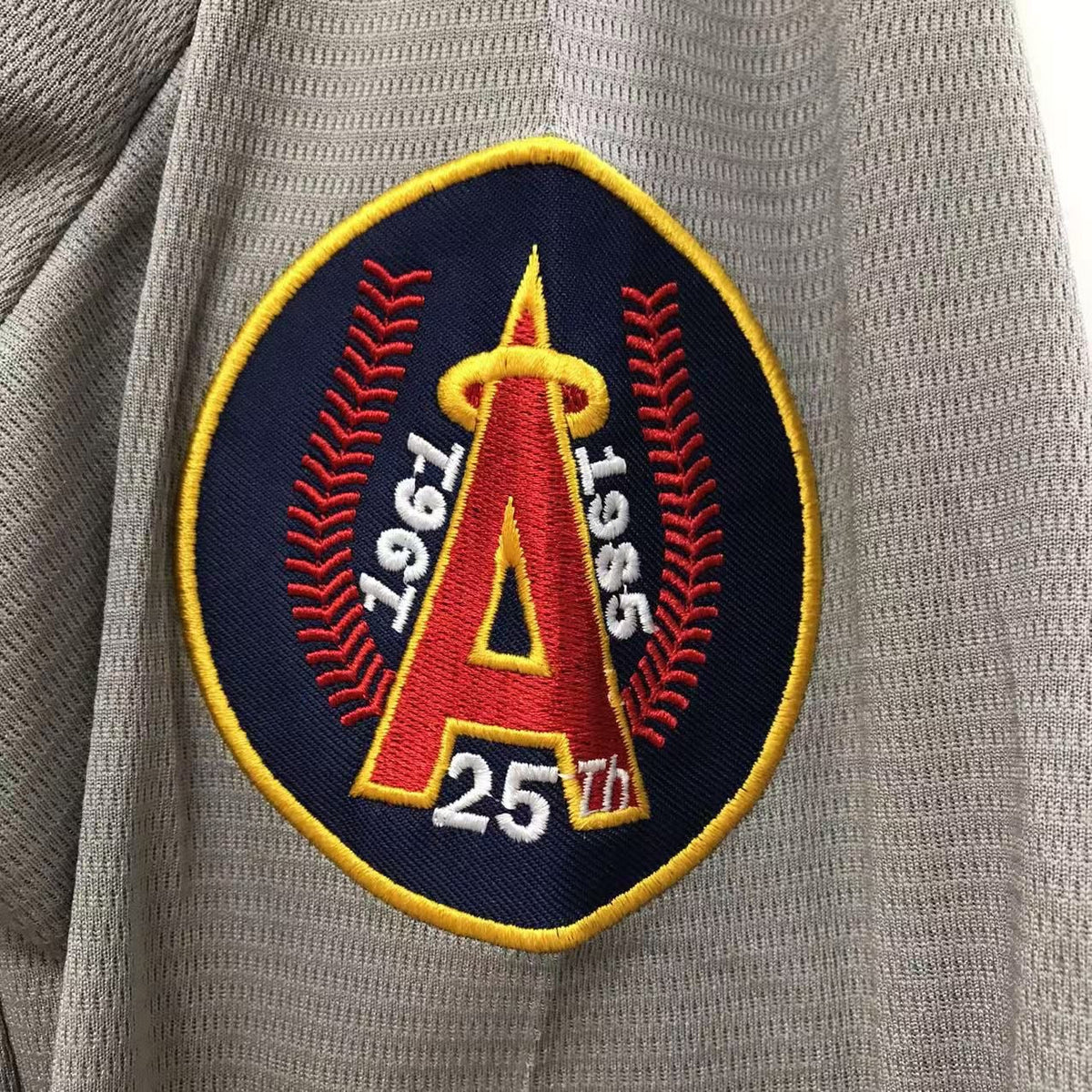 Rod Carew California Angels Anaheim Jersey gray product image 5, provided for visual reference and product detail review
