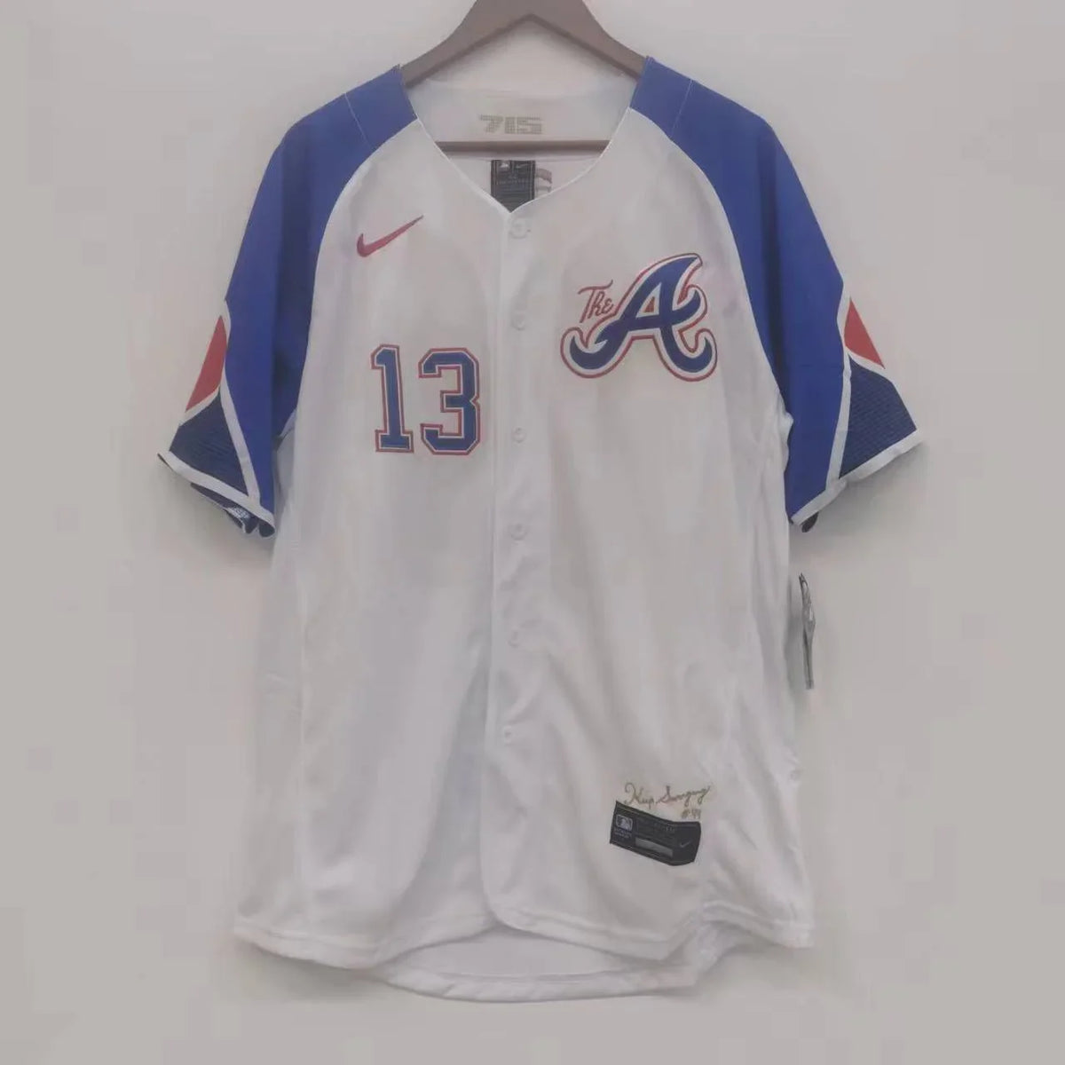 Ronald Acuña Jr. Atlanta Braves City Connect Jersey Nike product image 2, provided for visual reference and product detail