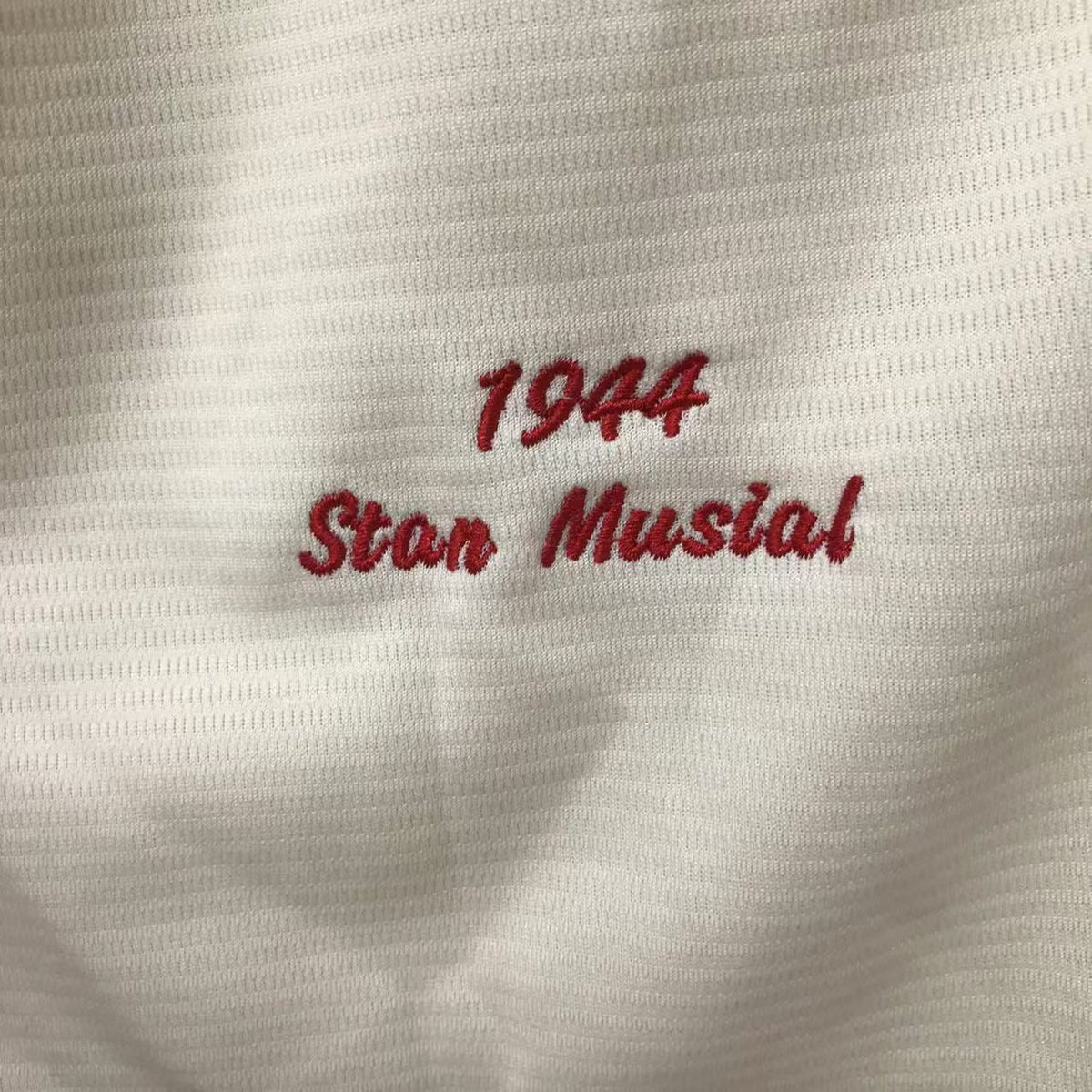 Stan Musial St. Louis Cardinals Jersey 1944 Mitchell & Ness product image 3, provided for visual reference and product