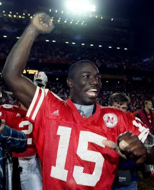 Tommie Frazier Nebraska Cornhuskers Adidas Jersey product image 3, provided for visual reference and product detail review