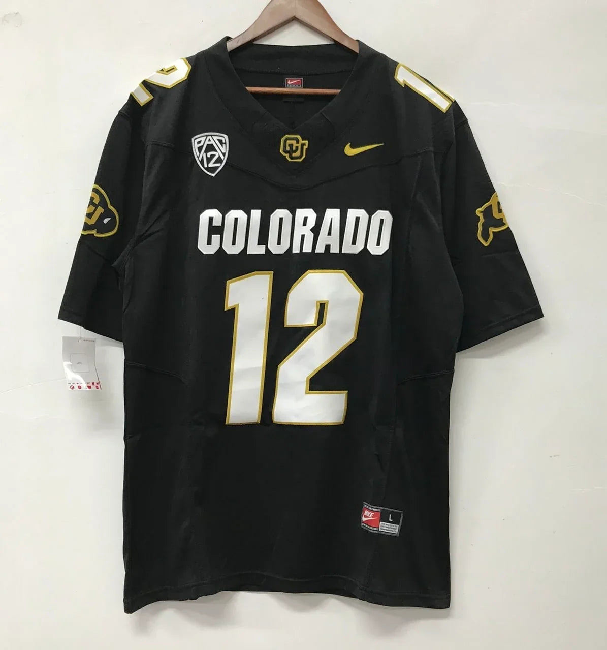Travis Hunter Colorado Buffaloes Jersey NIKE product image 3, provided for visual reference and product detail review