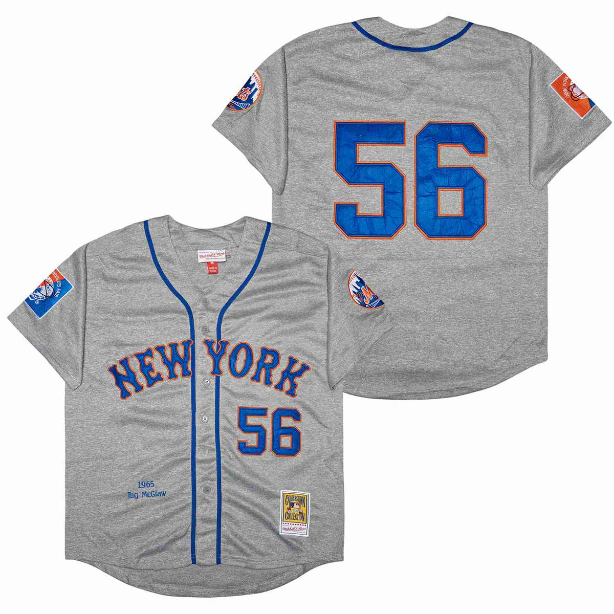 Tug McGraw New York Mets Jersey Mitchell & Ness product image 1, provided for visual reference and product detail review