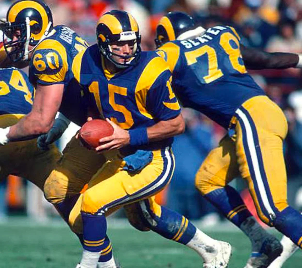 Vince Ferragamo 1979 Los Angeles Rams NFL Mitchell & Ness Jersey product image 4, provided for visual reference and product