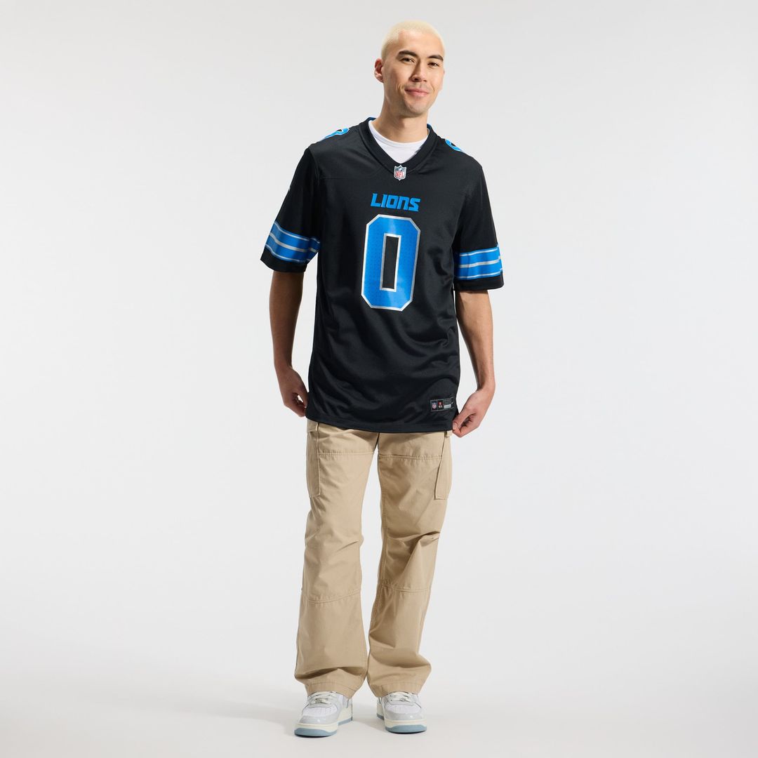 Men's Detroit Lions Jahmyr Gibbs Nike Blue Game Player product image 17