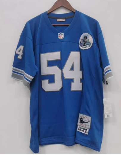 Chris Spielman Detroit Lions Jersey Mitchell & Ness product image 2, provided for visual reference and product detail review