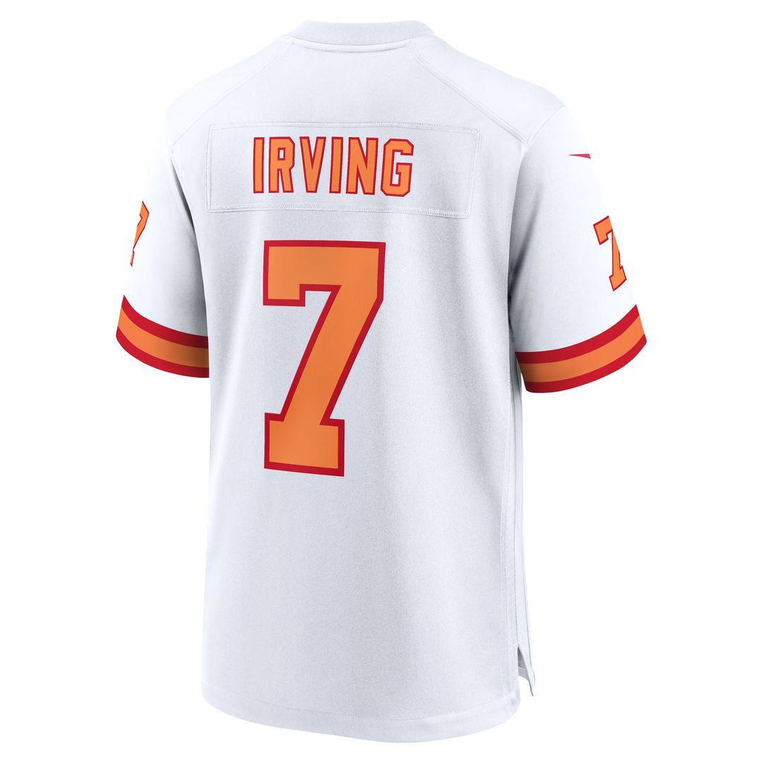 Men's '76 Tampa Bay Buccaneers Bucky Irving Nike White Game product image 3