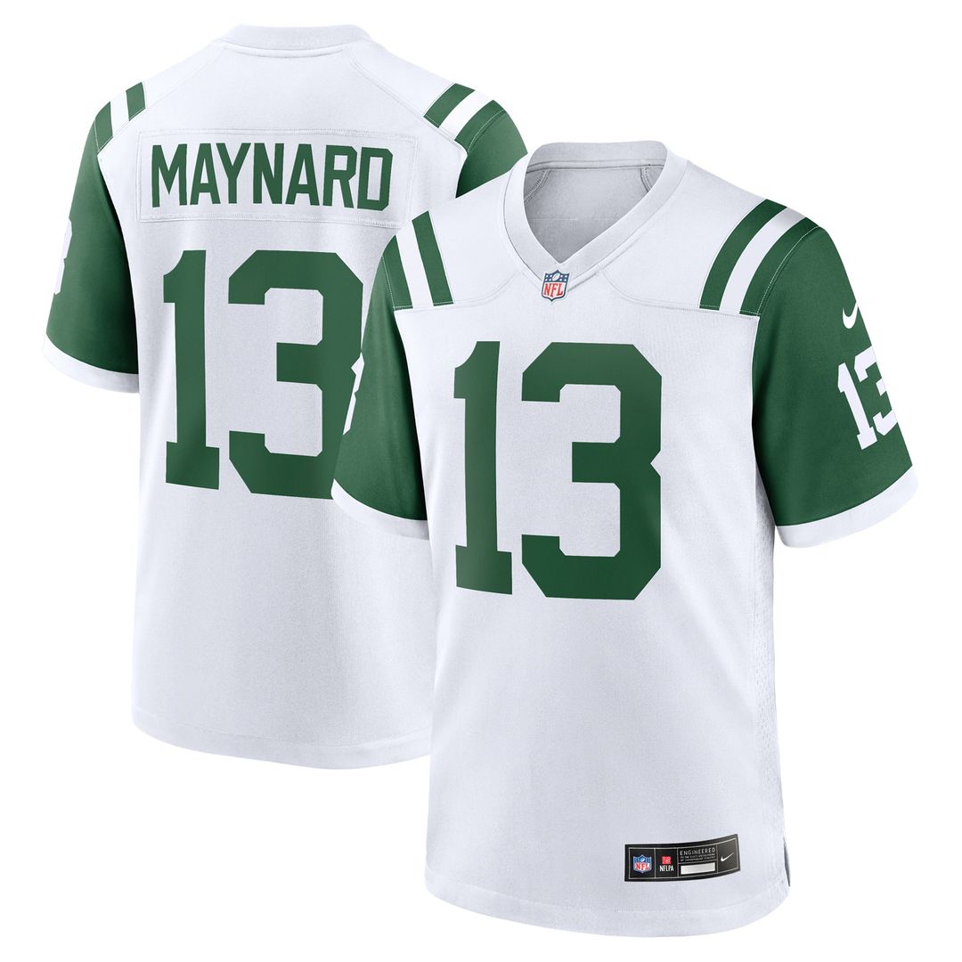 Men's New York Jets Don Maynard Nike White Retired Player product image 1