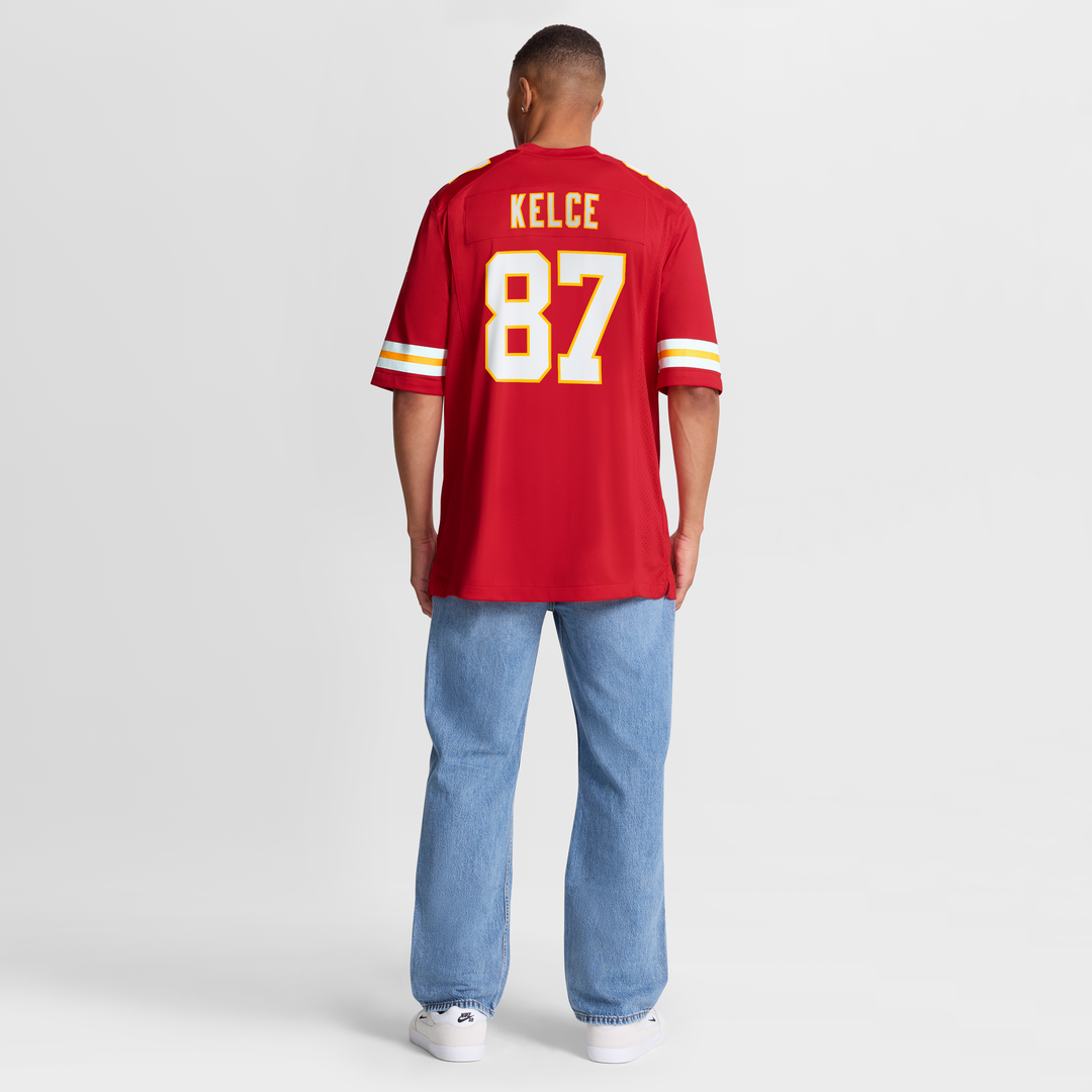 Men's Kansas City Chiefs Travis Kelce Nike Red Game Jersey product image 8