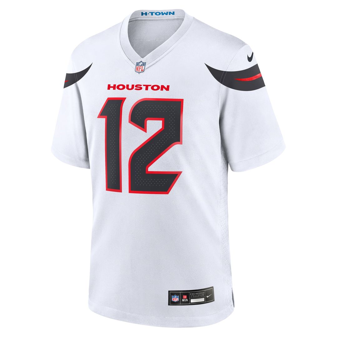 Men's Houston Texans Nico Collins Nike White Game Jersey product image 2