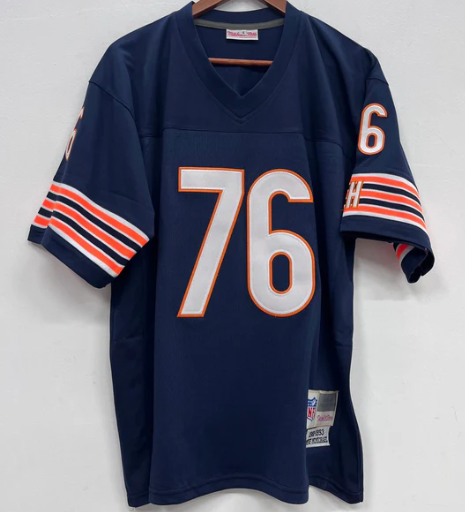 Steve McMichael Chicago Bears Jersey Mitchell & Ness product image 2, provided for visual reference and product detail review