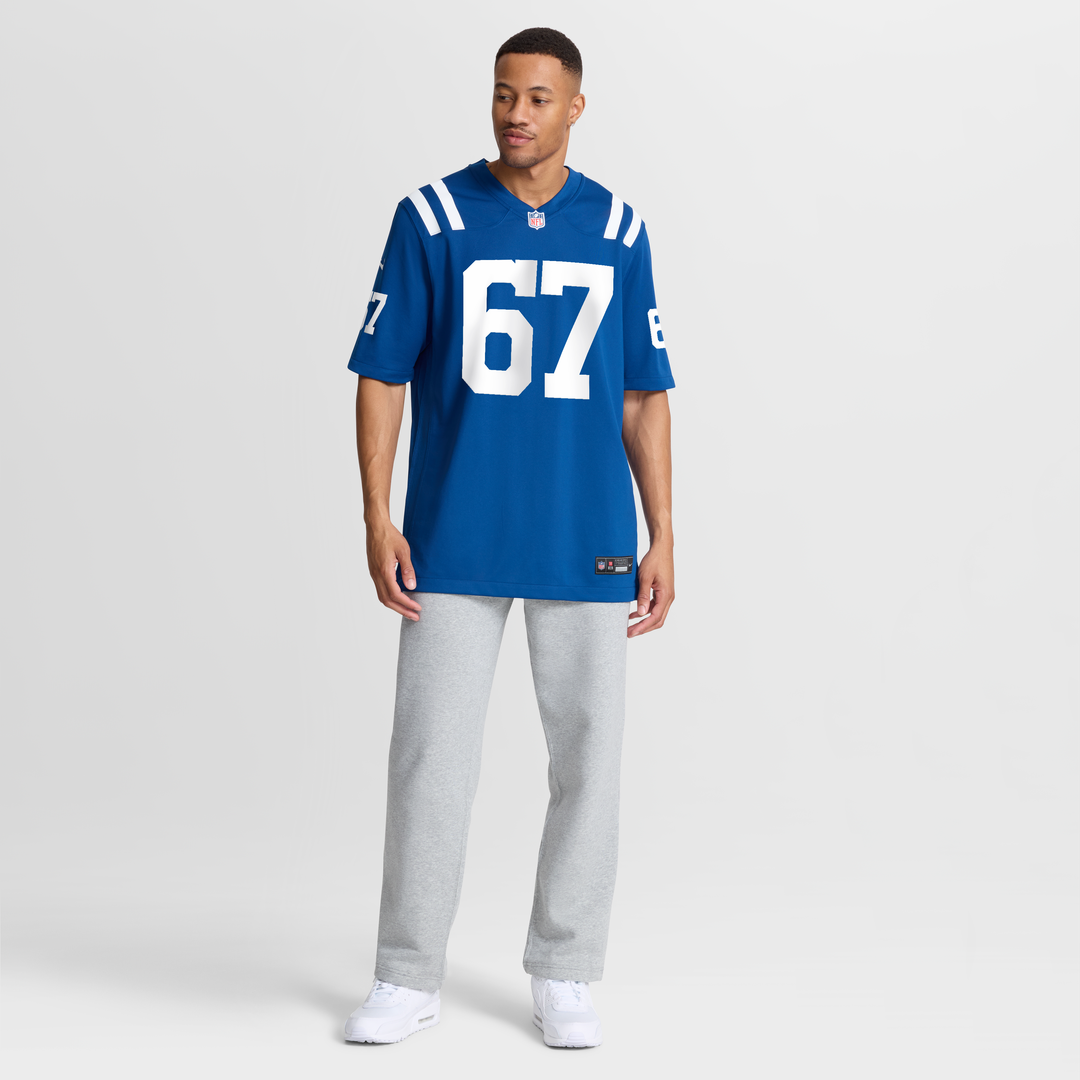Men's Indianapolis Colts Luke Tenuta Nike Royal Team Game product image 9