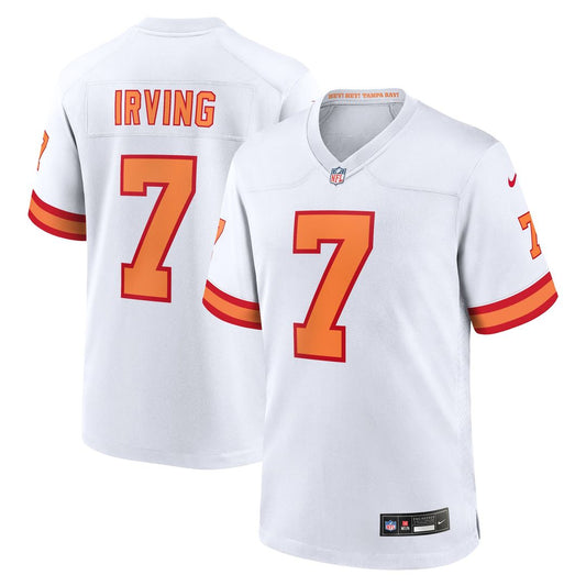 Men's '76 Tampa Bay Buccaneers Bucky Irving Nike White Game product image 1