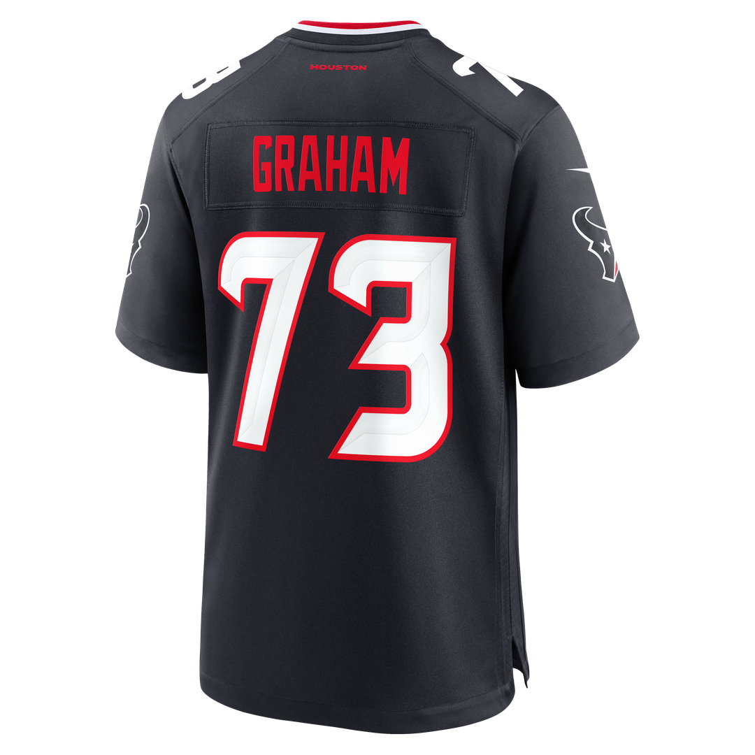 Men's Houston Texans Derrick Graham Nike Navy Team Game product image 5