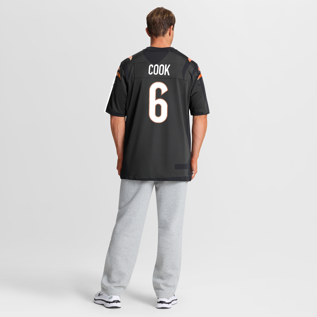 Men's Cincinnati Bengals Bryan Cook Nike Black Team Game product image 5