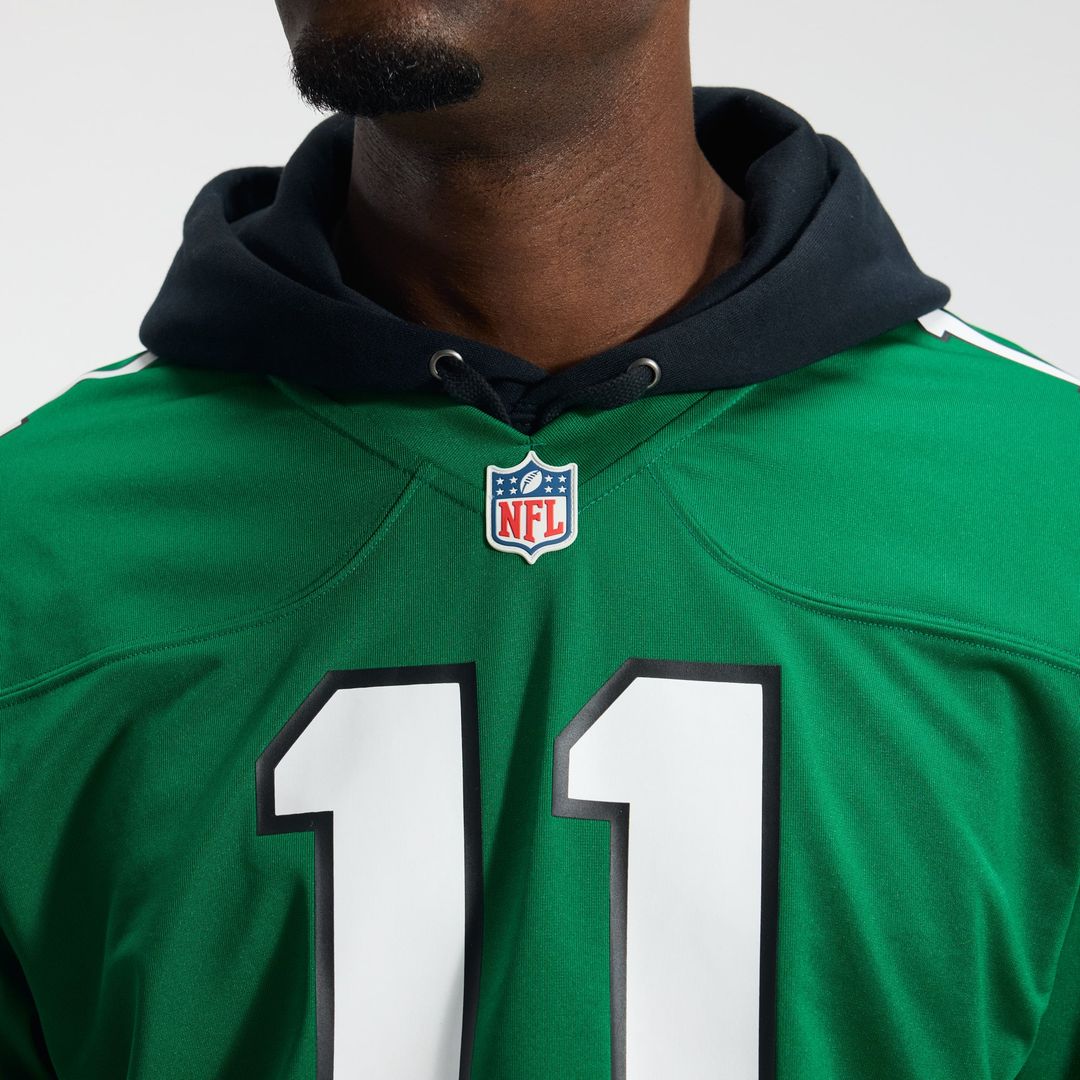Men's Philadelphia Eagles A.J. Brown Nike Midnight Green product image 21
